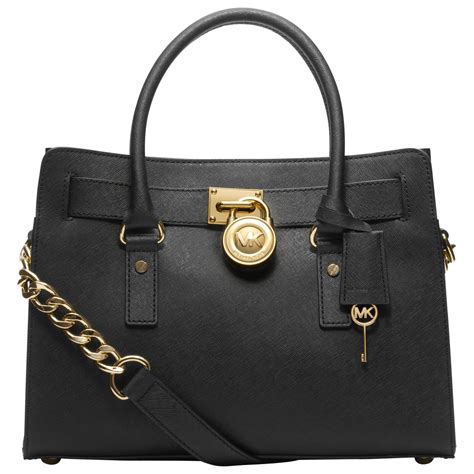 michael kors black satchel handbags|Michael Kors satchel bag sale.